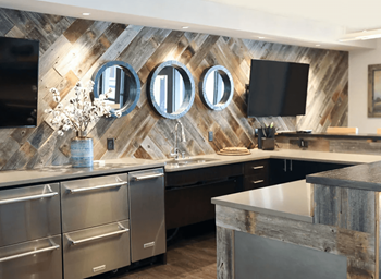 Custom designed event venue and catering space